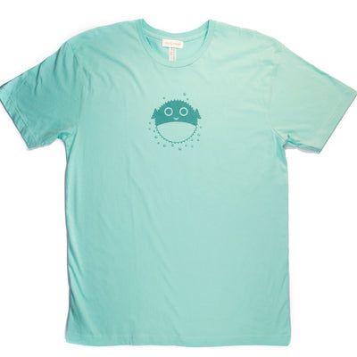 Hand Screen Printed Blowfish Unisex/Mens T-Shirt