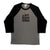 Hand Screen Printed Adventure Unisex/Mens 3/4 Long Sleeve Baseball T-Shirt