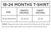 Hand Screen Printed Love Montana Light Pink Kids 18-24 Months T-Shirt