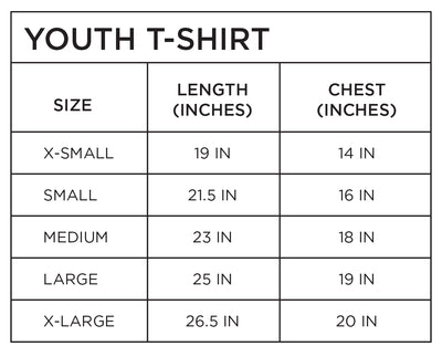 Hand Screen Printed Squirrel Nuts Unisex Youth T-Shirt