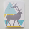 Greeting Card - Elk with Mountains