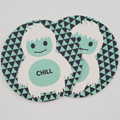 Chill Yeti Coasters (Set of 2)