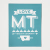 Sticker Love Montana